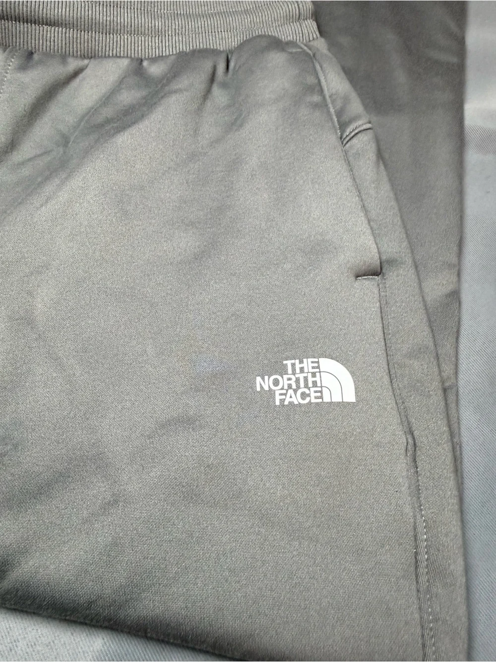 The North Face Gray Jogger Pants with Drawstring Waist
